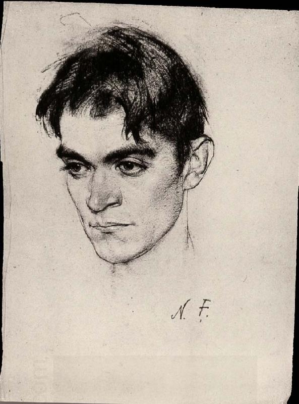 Nikolay Fechin Portrait of Man